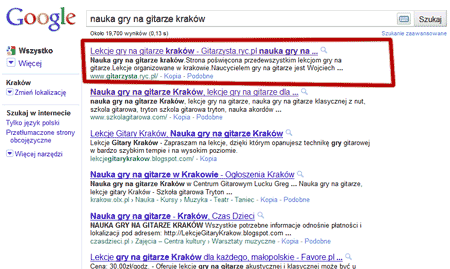 Nauka gry na gitarze Krak�w