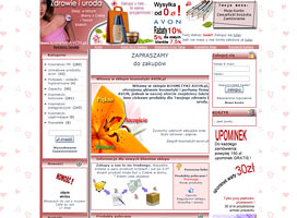 Strona internetowa - tworzenie stron - avon