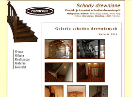 Strona internetowa - tworzenie stron - schody