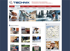 Strona internetowa - tworzenie stron - technix