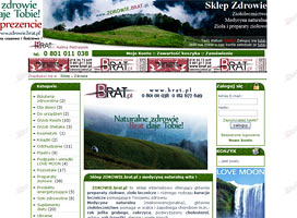 Strona internetowa - tworzenie stron - zdrowie